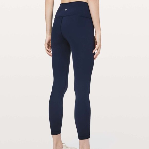 LULULEMON Wunder Under High-Rise 25" Leggings - Size 8 - True Navy - Picture 2 of 7